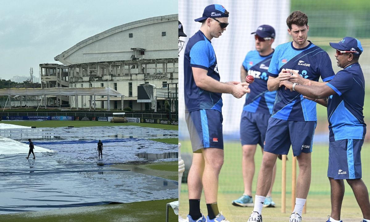 मैच रद्द होने से NZ की सेहत पर पड़ा असर (Photo Credit - @BLACKCAPS)