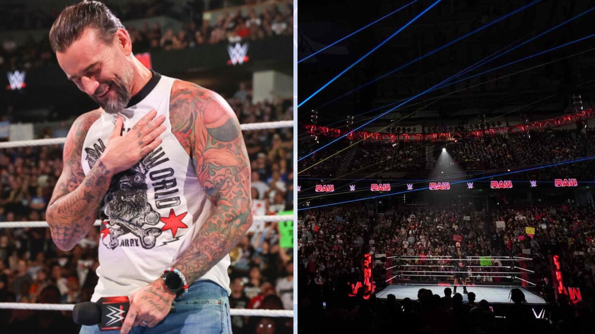 WWE RAW this week was live from the Moda Center in Portland, Oregon [Image credits: wwe.com]