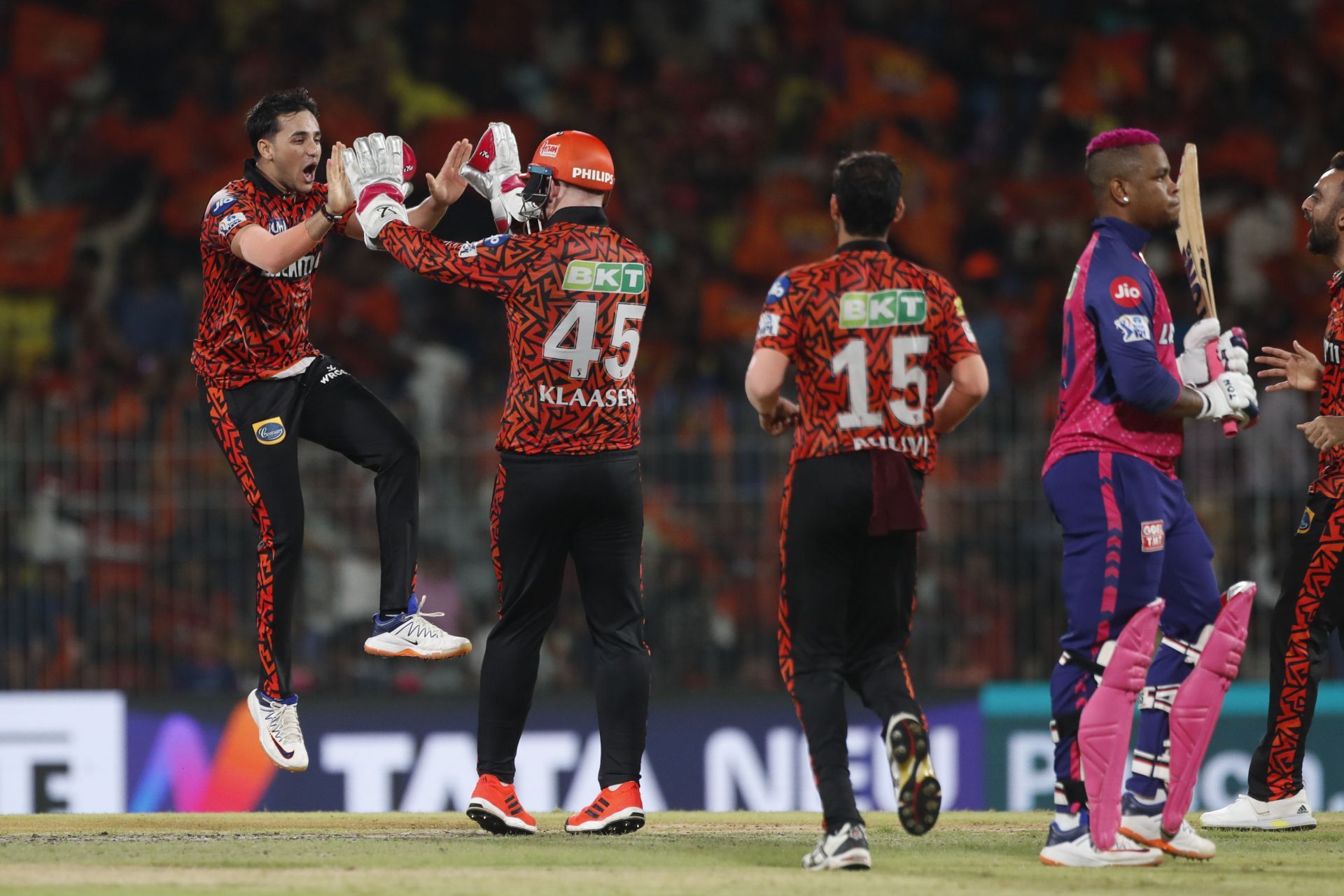 Sunrisers Hyderabad beat Rajasthan Royals in Qualifier 2 to advance into the finals (File image via Getty)