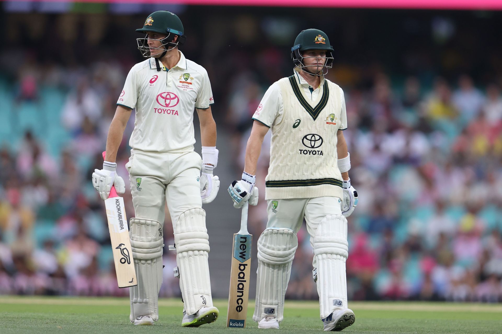 Lyon called on Smith and Labuschagne to score big centuries against India [Credit: Getty]