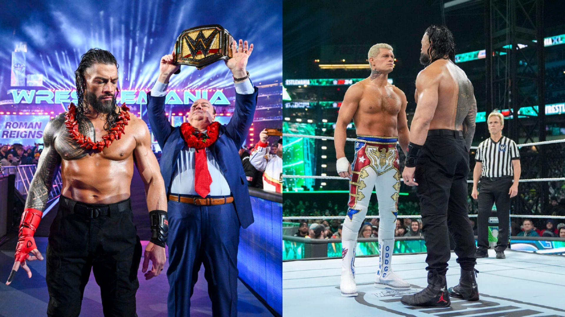 WWE सुपरस्टार रोमन रेंस को चैंपियनशिप के लिए रीमैच 2024 में नहीं मिल पाएगा (Photos: WWE.com)