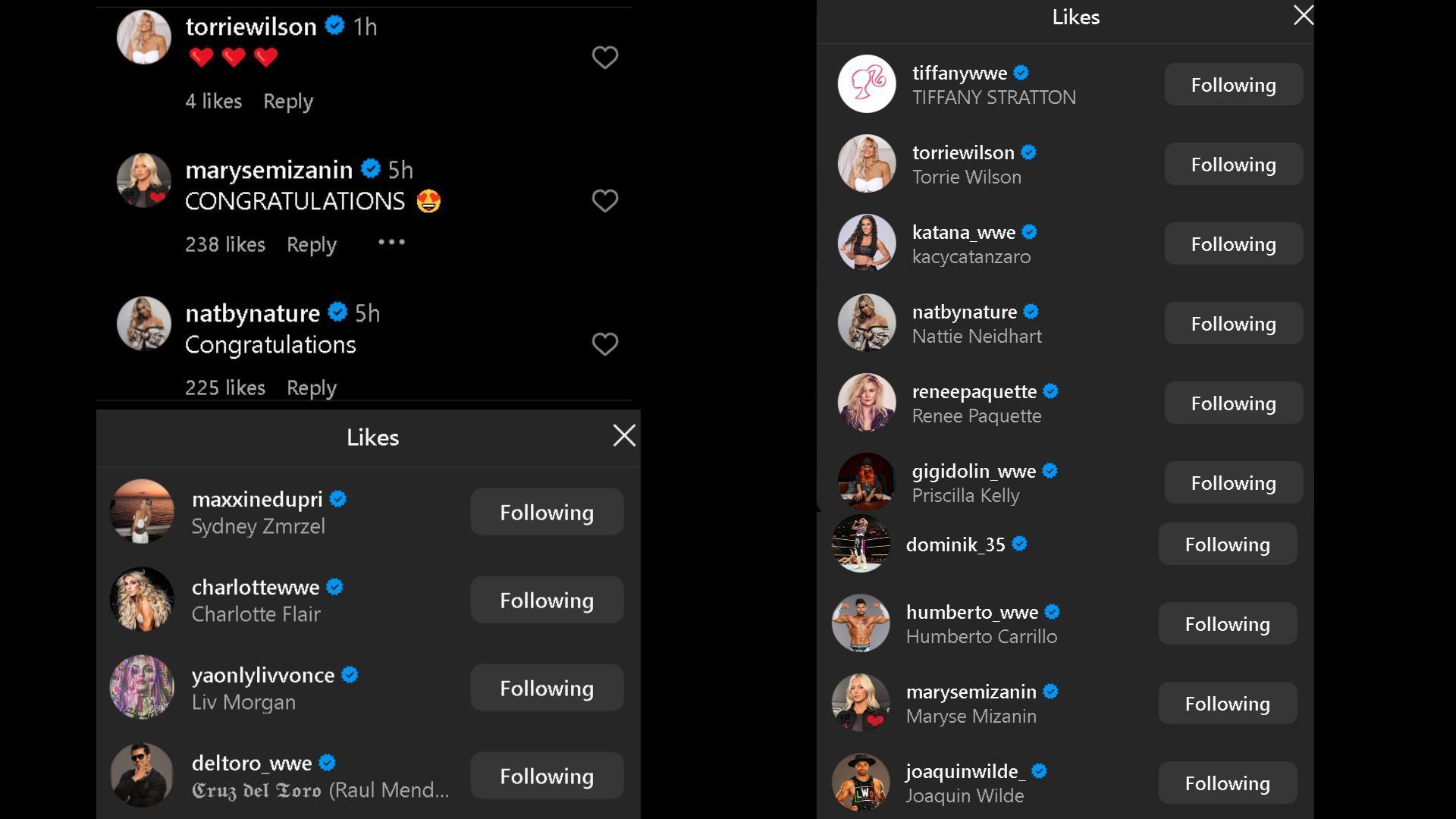 Stars react to Paul&#039;s update [Image Credit: Screengrab of reactions on Paul&#039;s Instagram post]