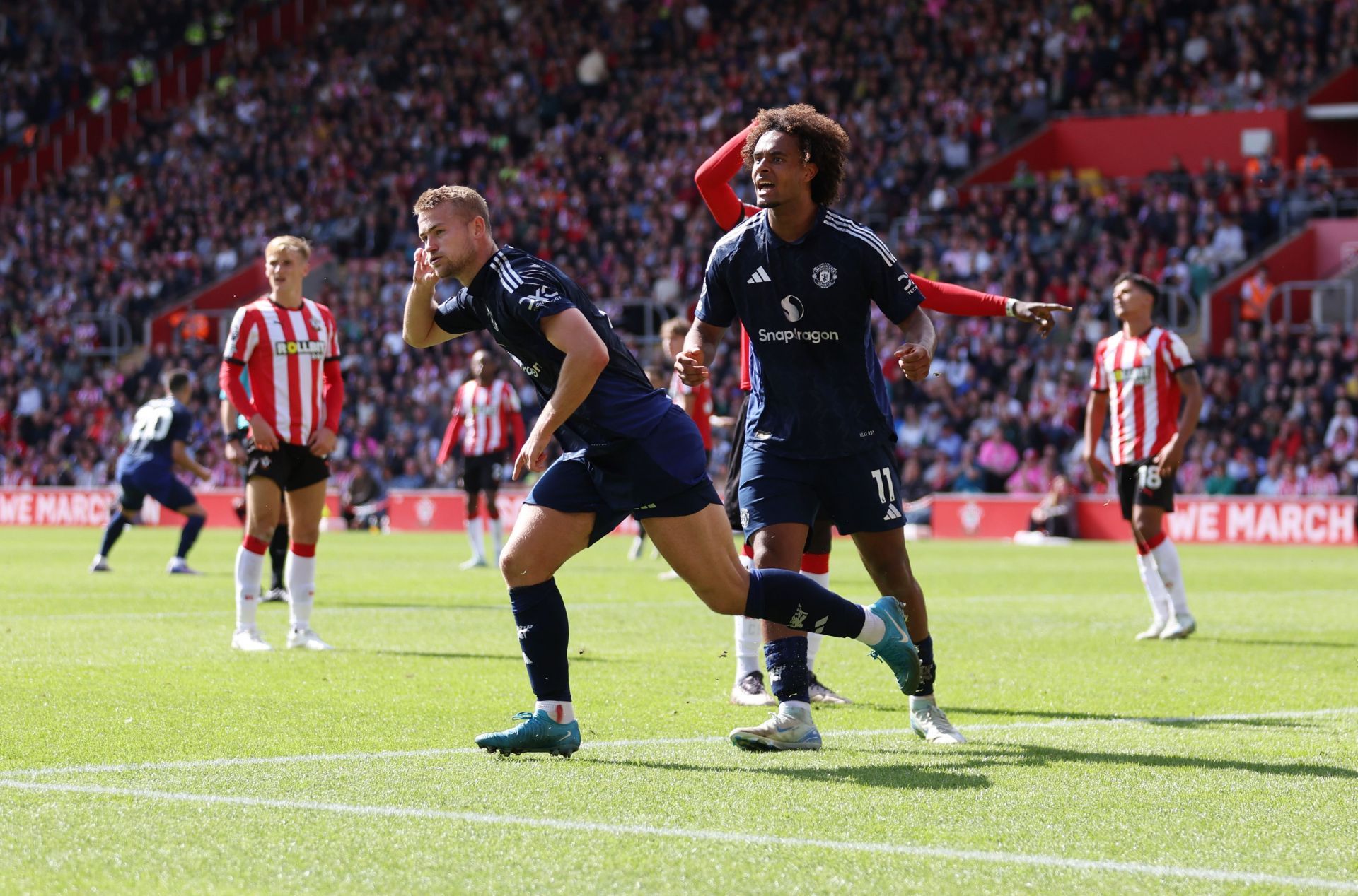 Southampton FC v Manchester United FC - Premier League - Source: Getty