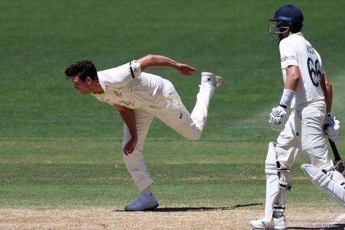 Jhye Richardson bowling. (Credits: Getty)