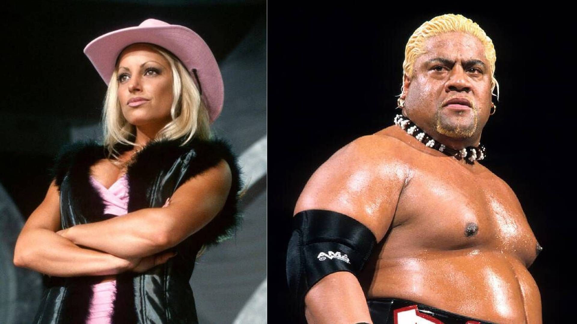 Trish Stratus and Rikishi