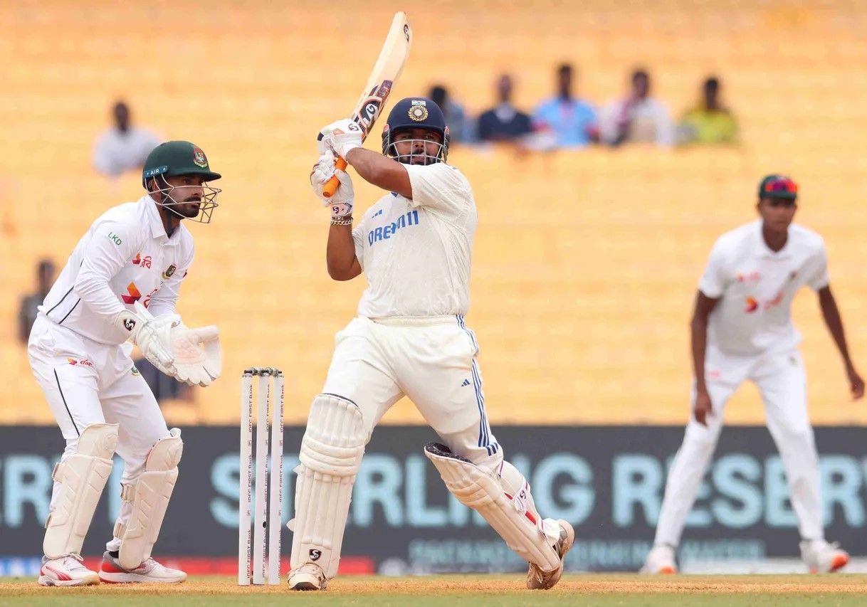 ऋषभ पंत ने काफी धुआंधार पारी खेली (Photo Credit - BCCI.TV)