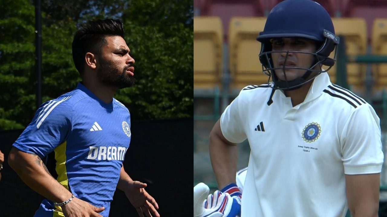 रिंकू सिंह और शुभमन गिल (Photo Credit: Getty Images, X/@BCCIdomestic)