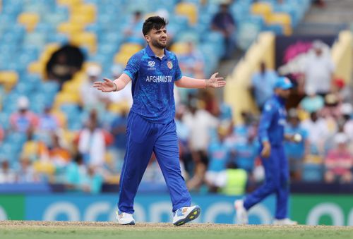 Afghanistan pacer Fazalhaq Farooqi starred with the ball as he picked up four wickets (File image via Getty)