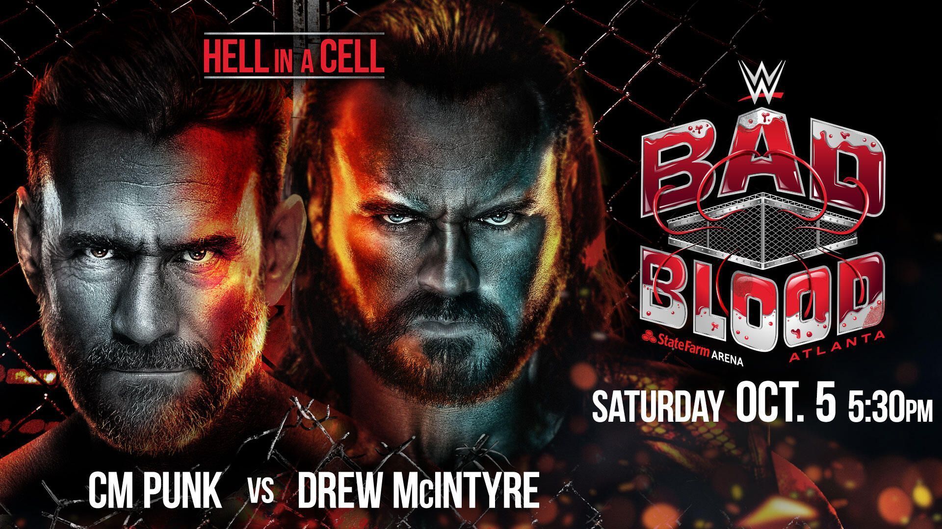 An image of the Bad Blood PLE [Image via wwe.com]