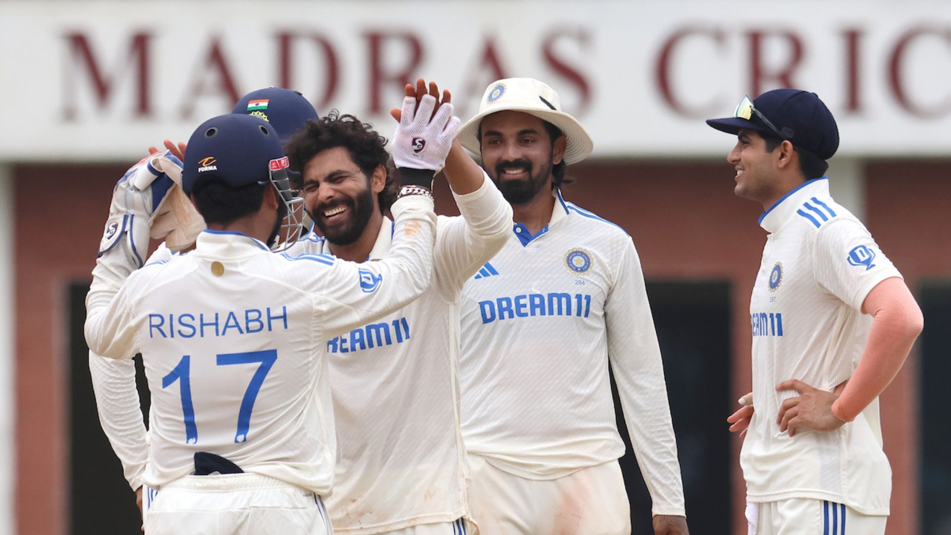 Ravindra Jadeja picked up three wickets in the second innings (Image credits: BCCI)