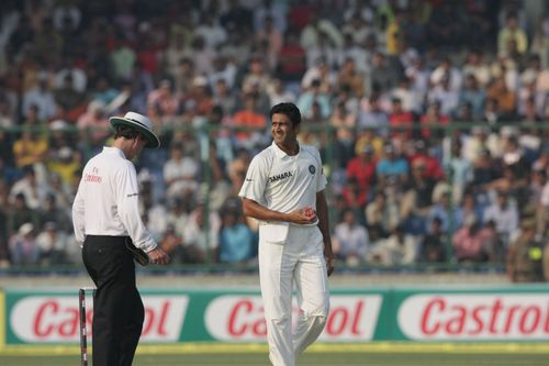 Kumble worked magic with his leg-spin bowling at Kanpur during his playing career [Credit: Getty]