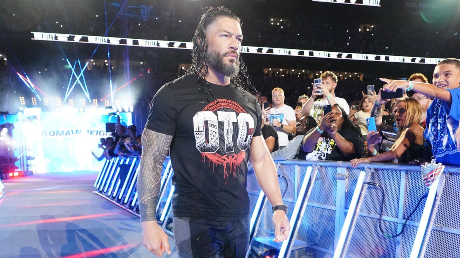 Roman Reigns clicked during his return at SummerSlam [Image via wwe.com]