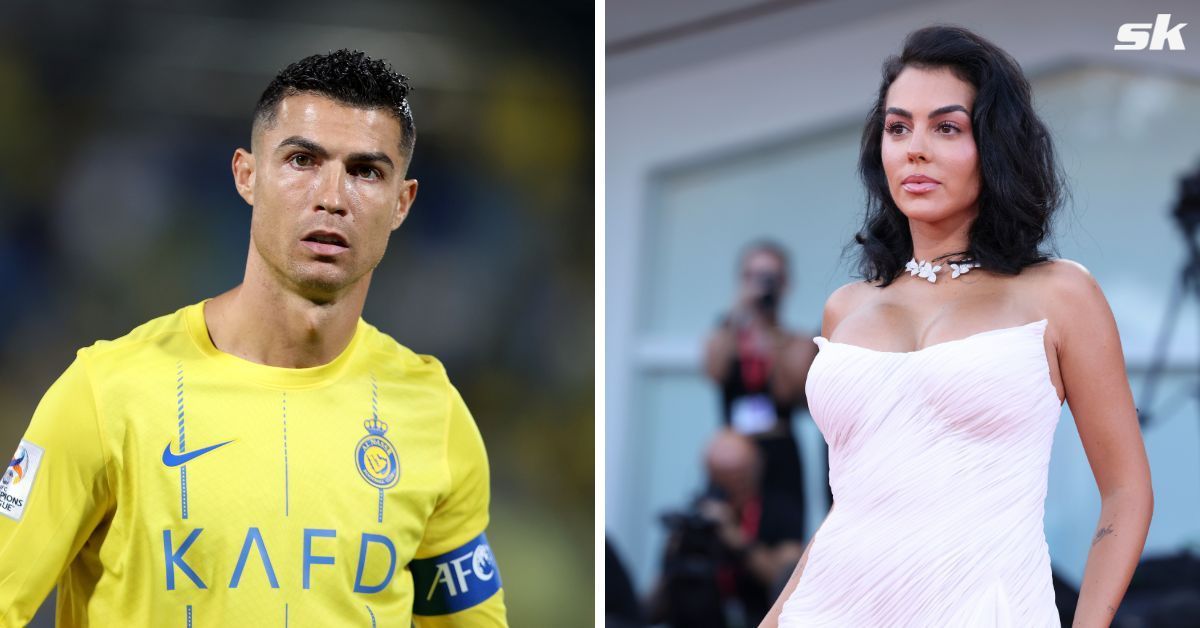 Cristiano Ronaldo (left) and Georgina Rodriguez (right) (image via Getty)