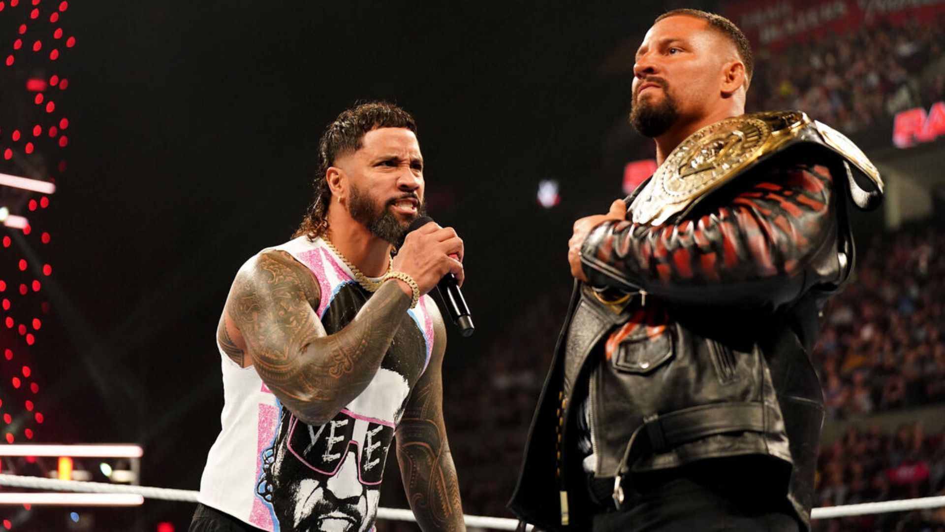 Jey Uso (left) and Bron Breakker (right) in picture [Image credits: wwe.com]