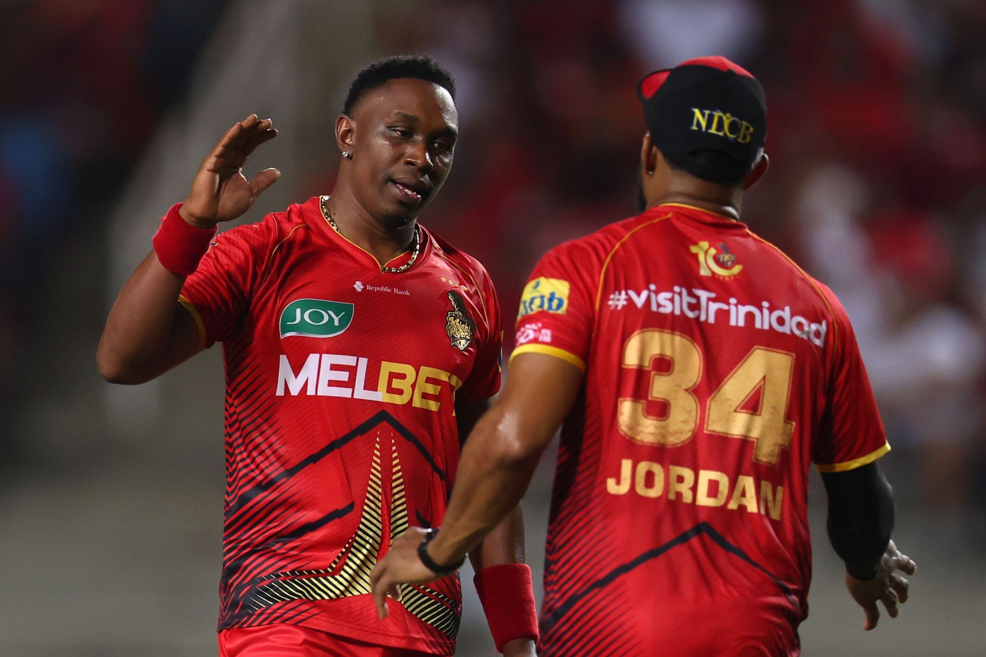 Trinbago Knight Riders v Saint Kitts &amp; Nevis Patriots - Men&#039;s 2024 Republic Bank Caribbean Premier League - Source: Getty