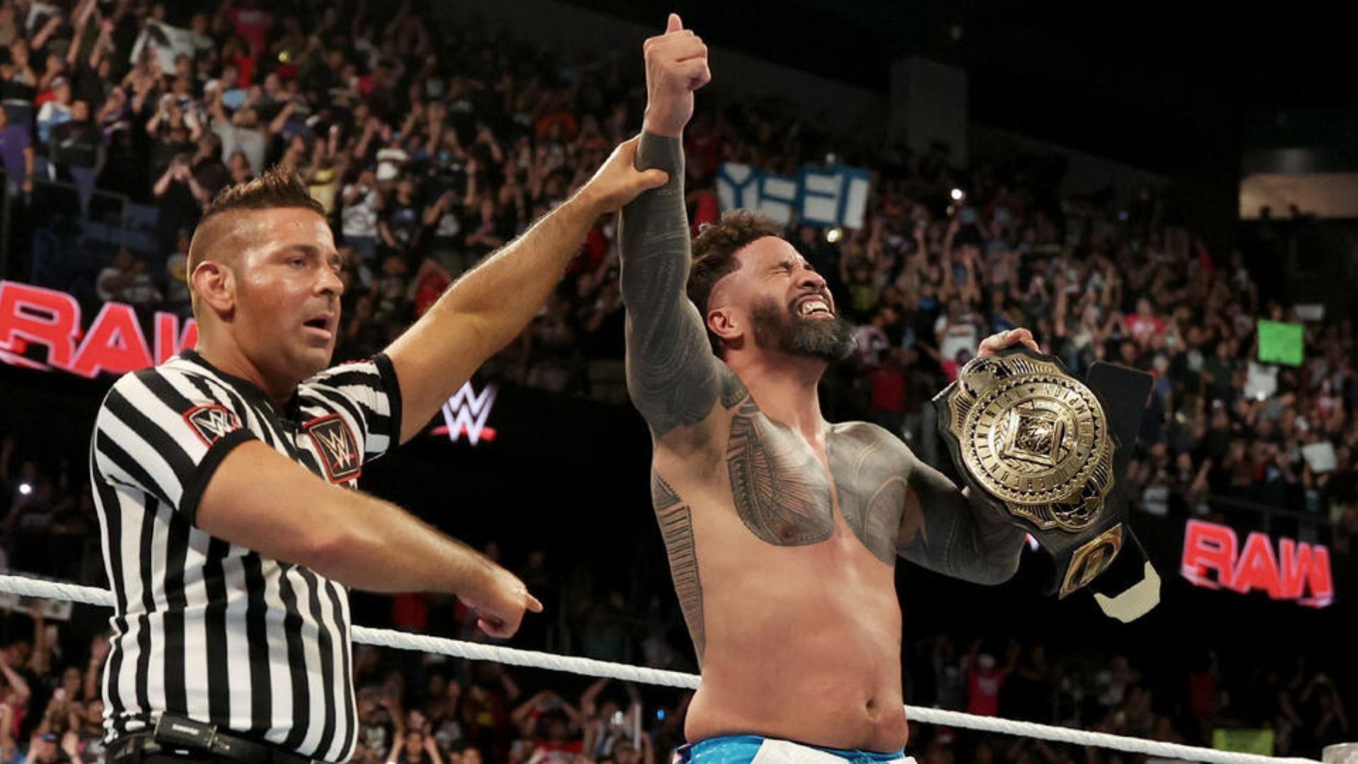 Uso is the current Intercontinental Champion. [Photo: WWE.com]