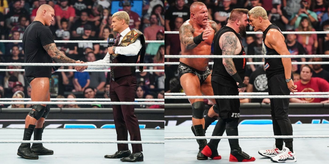 It might not be long before Cody Rhodes finds out why they call Randy Orton The Viper (images source: WWE.com)