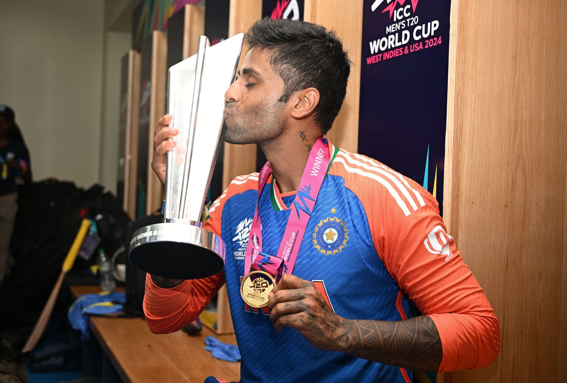 Suryakumar Yadav was a part of the winning squad that took part in the 2024 ICC Men&#039;s T20 World Cup (File image via Getty)