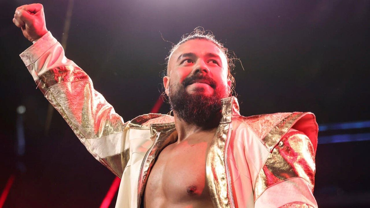 Andrade faced LA Knight on SmackDown this week [Image credits: WWE]