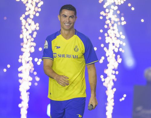 Cristiano Ronaldo is Officially Unveiled as Al Nassr Player - Source: Getty