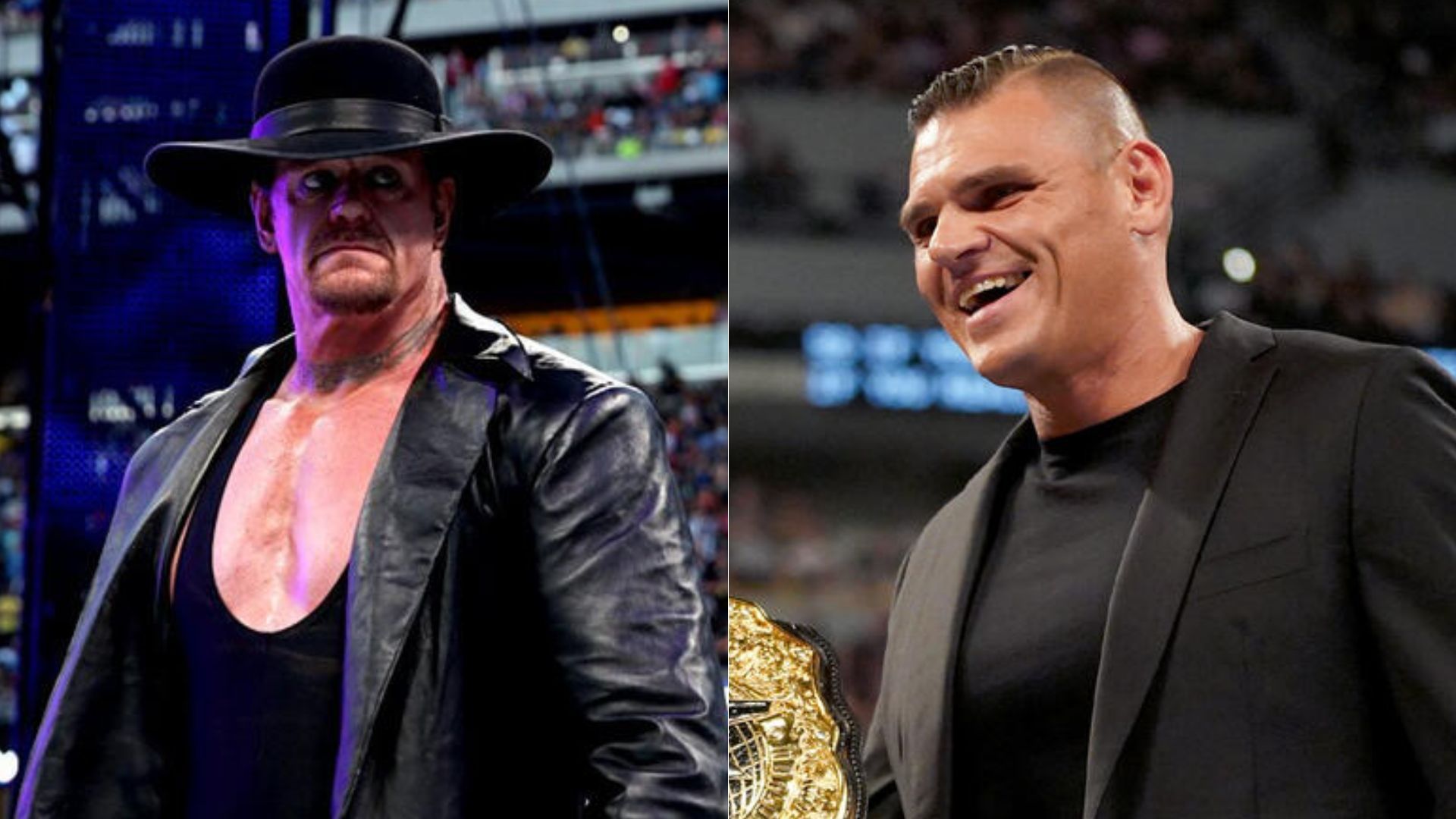 The Undertaker (left); Gunther (right) [Image Credit: wwe.com]