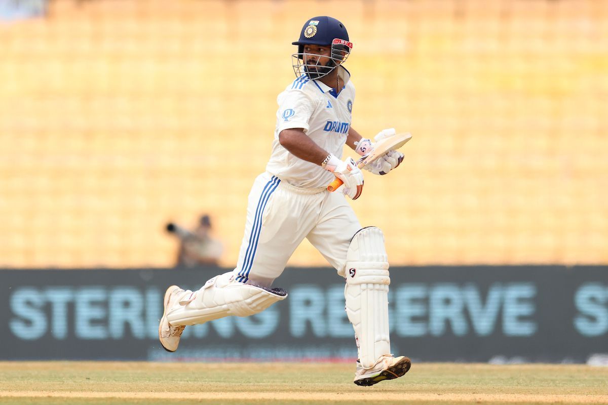 Pant was close to his best [Image: BCCI on X]