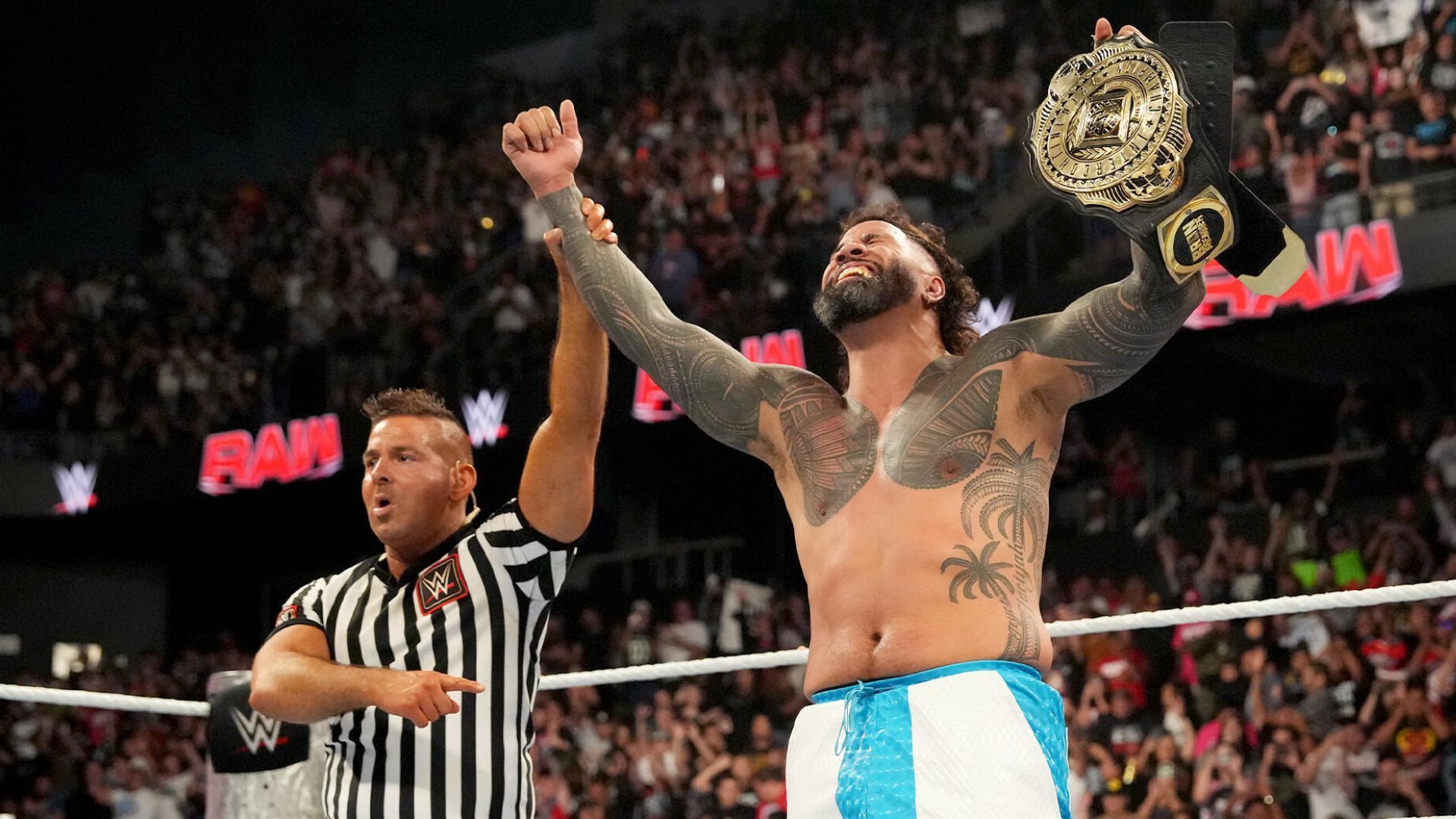 Jey Uso is the new Intercontinental Champion! [Image credit: WWE.com]