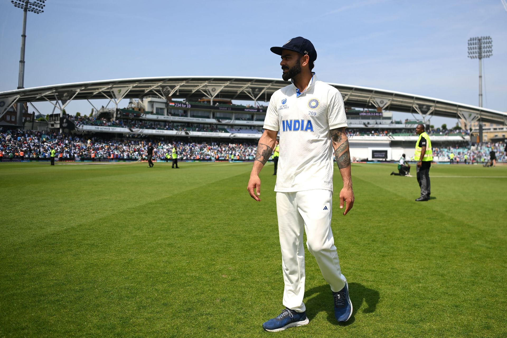 Virat Kohli of India snapped after the WTC final.