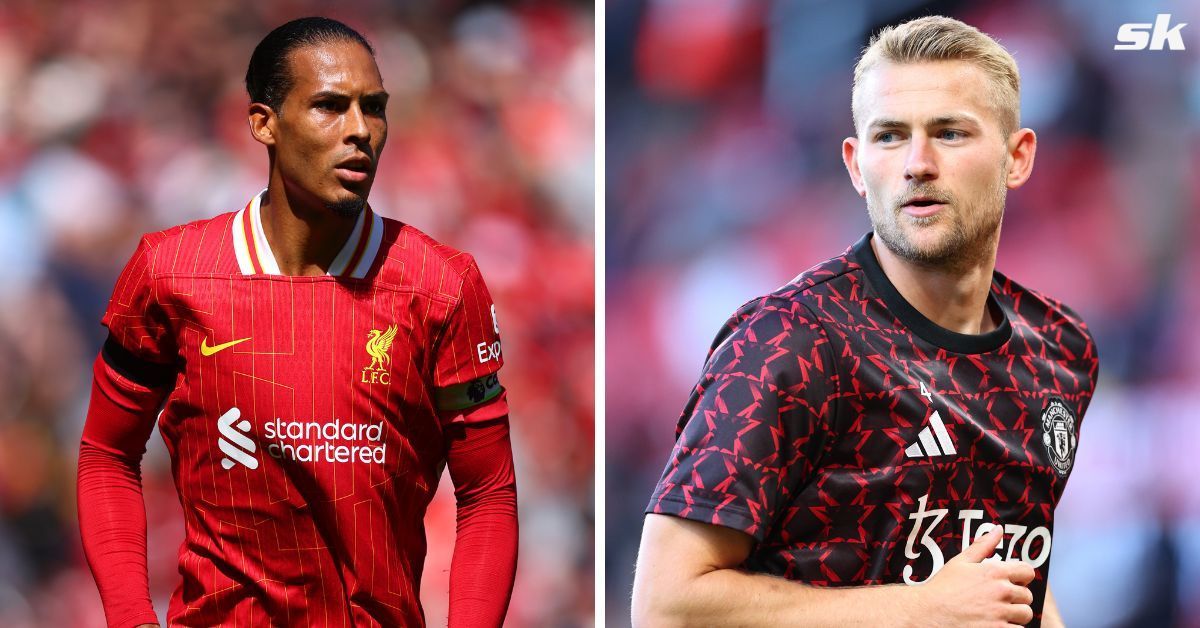 Virgil Van Dijk and Matthijs De Ligt (Images via Getty)