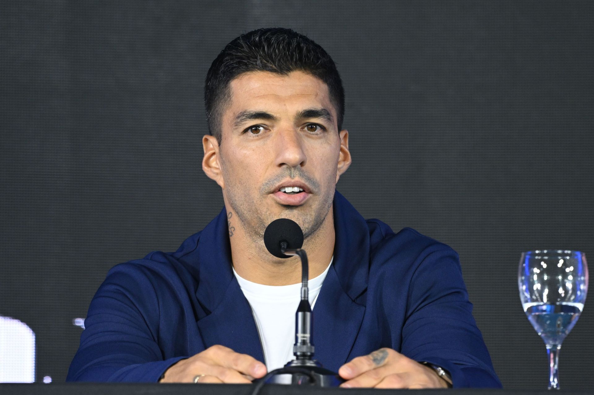 Inter Miami striker Luis Suarez