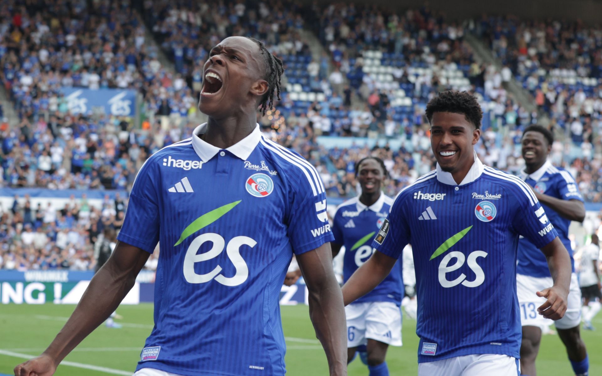 Can Strasbourg beat strugglers Angers this weekend? [Image: @RCSA_English on X]