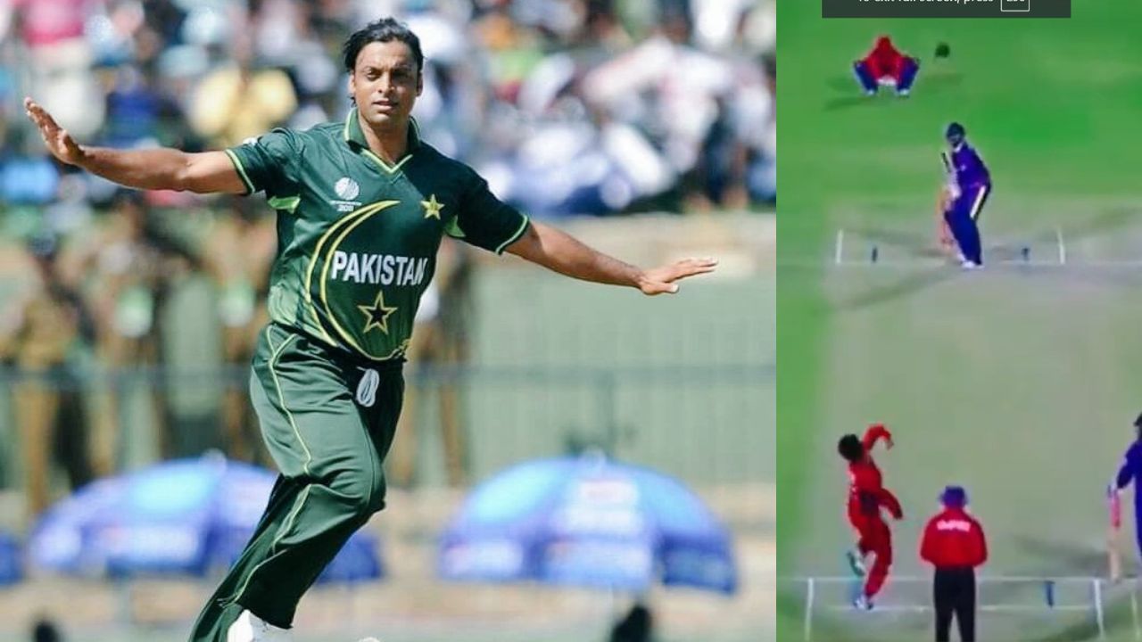 shoaib akhtar lookalike bowler imran muhammad in oman d10 league 