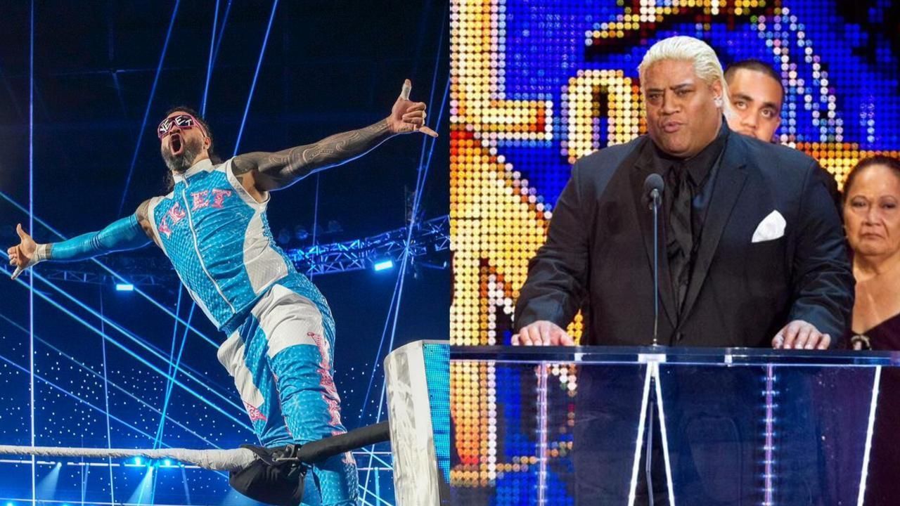 Jey Uso and Rikishi (pics from WWE.com)