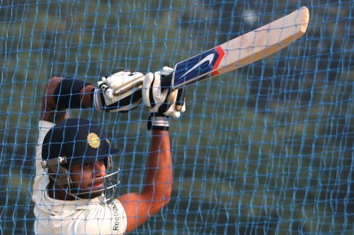 Virat Kohli in the nets - source: Getty