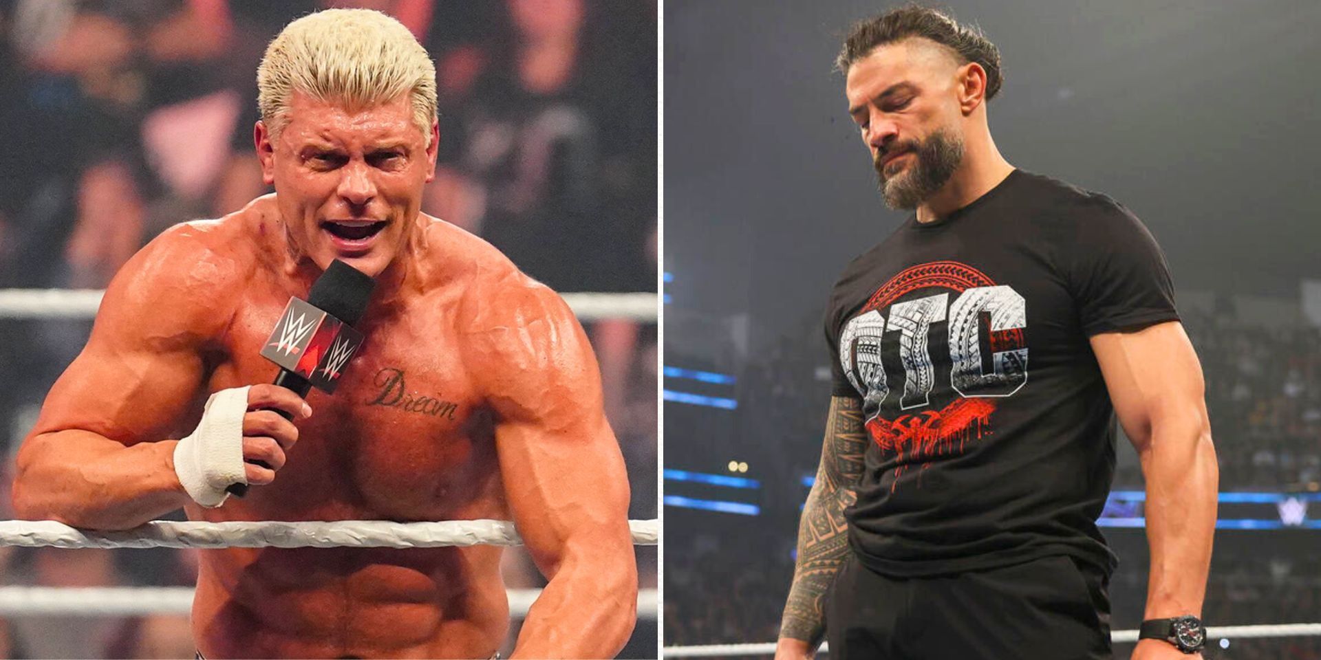 Cody Rhodes and Roman Reigns are long-time rivals (Images via WWE.com)