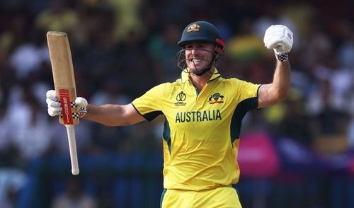 Mitchell Marsh and Matthew Short opened the batting for Australia (File image via Getty)