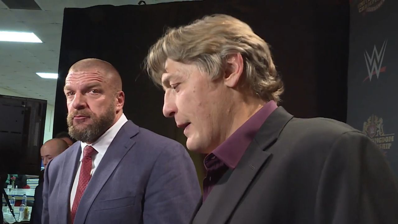 Triple H and Regal (via WWE