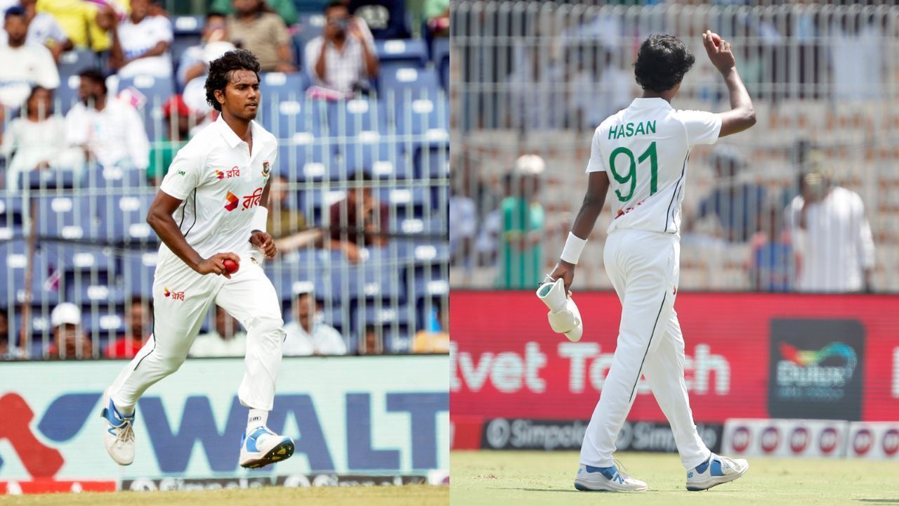 hasan mahmud becomes first bangladeshi cricketer to took 5 wicket haul in a test inning in india