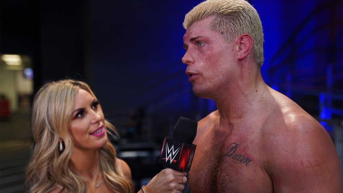 Cody Rhodes was in action at WWE Columbus (pic from WWE.com)