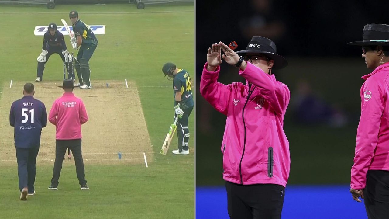 australia vs scotland t20i series matches played without third umpire sparks controversy 