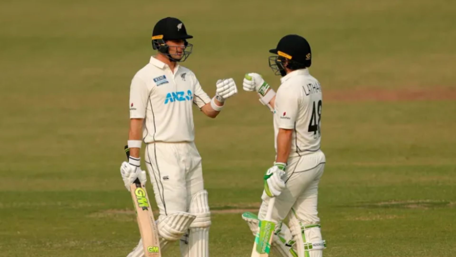 Tom Latham and Will Young shared a brilliant 151-run opening stand. (Image: