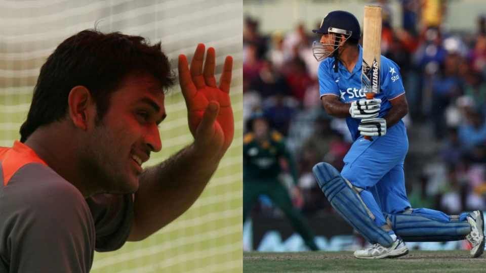 MS Dhoni at the MA Chidambaram Stadium (Image: Getty)