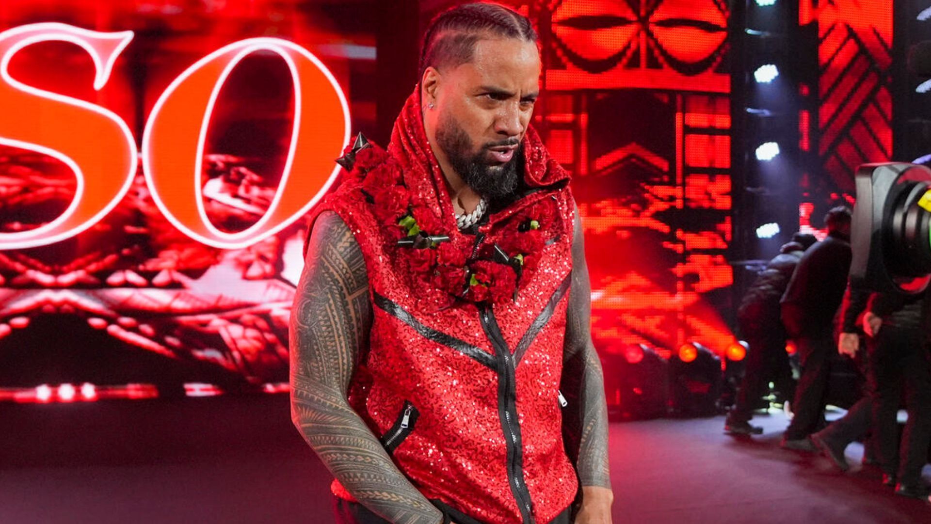 Jimmy Uso was removed from The Bloodline by Solo Sikoa. [Image Source: WWE.com]