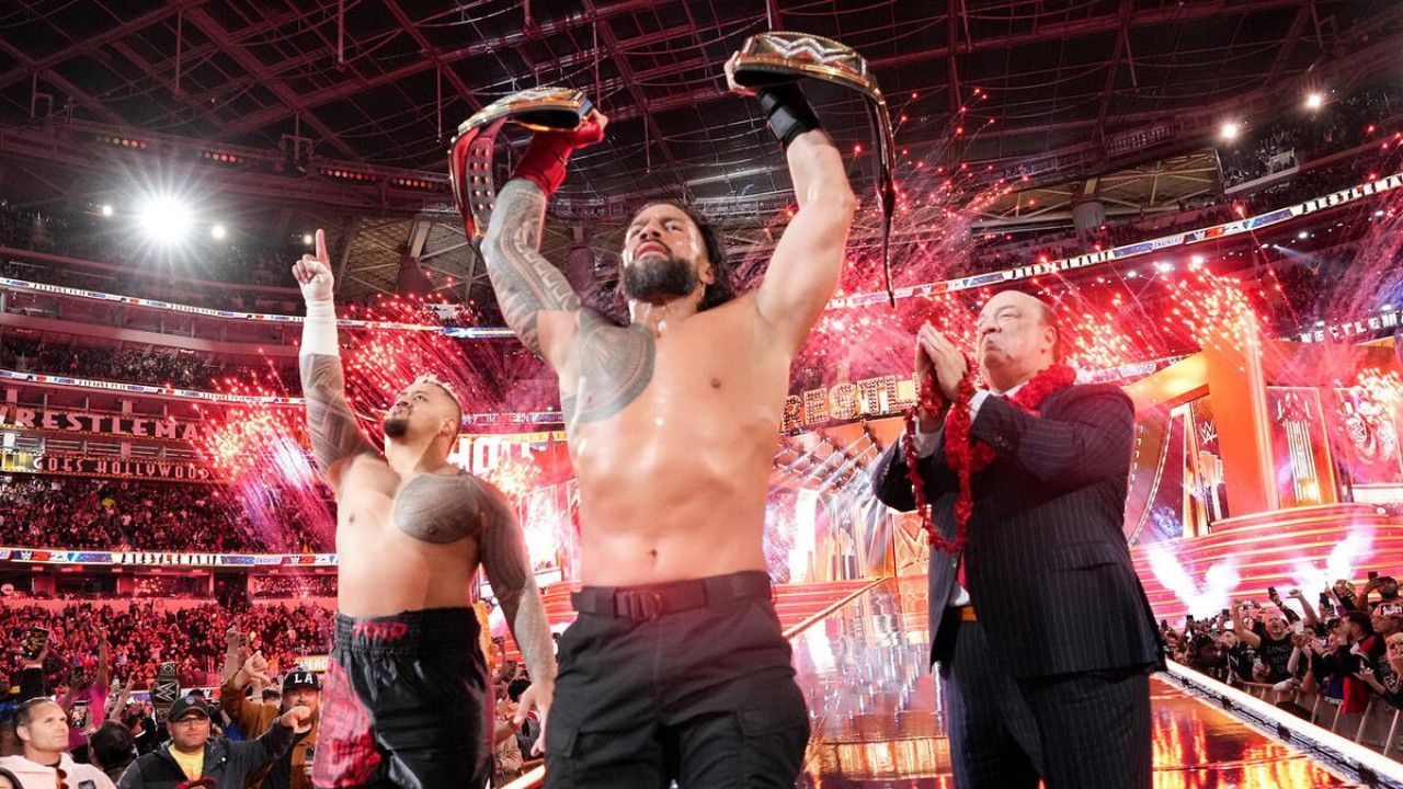 WWE, Roman Reigns, Solo Sikoa, The Rock,