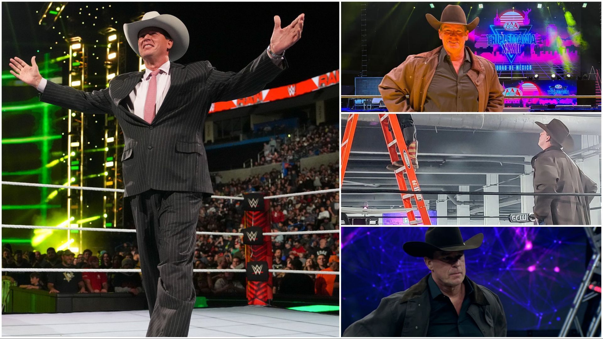 WWE Hall of Famer JBL appears for AAA, GCW, and TNA