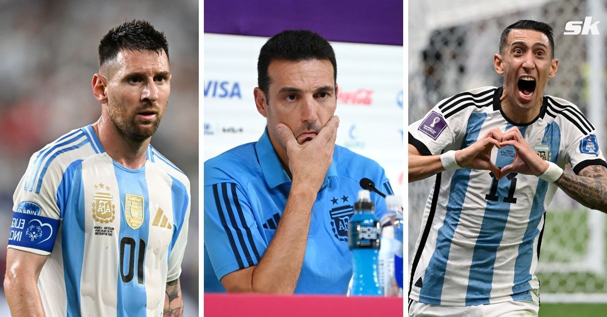 Lionel Scaloni claimed that Argentina cannot find any replacements for superstar forwards Lionel Messi and Angel Di Maria