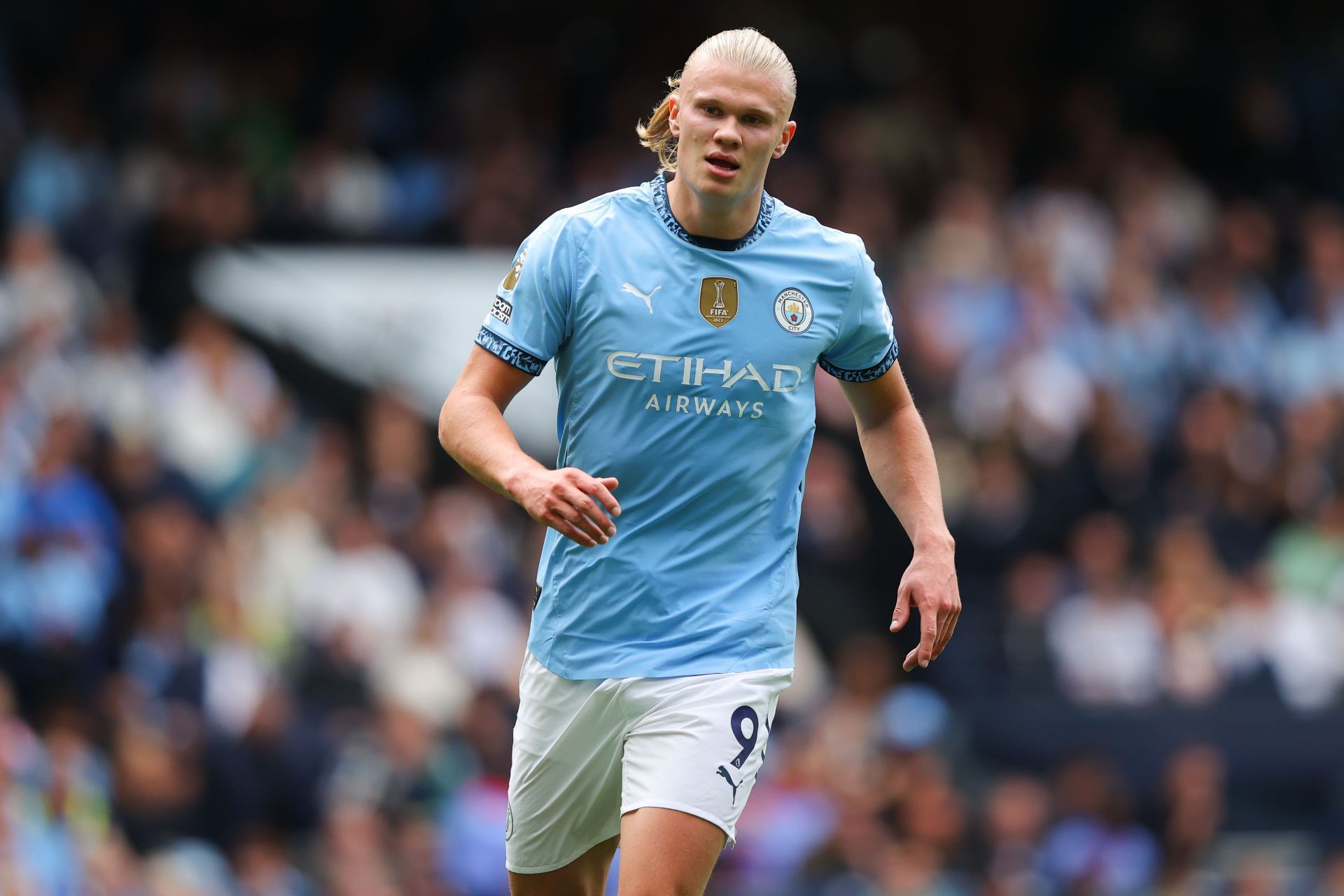 Manchester City striker Erling Haaland