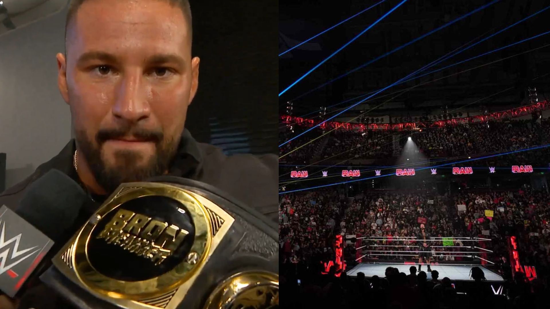 Bron Breakker won the Intercontinental Championship against Sami Zayn at WWE SummerSlam [Image Credits: WWE.com and WWE