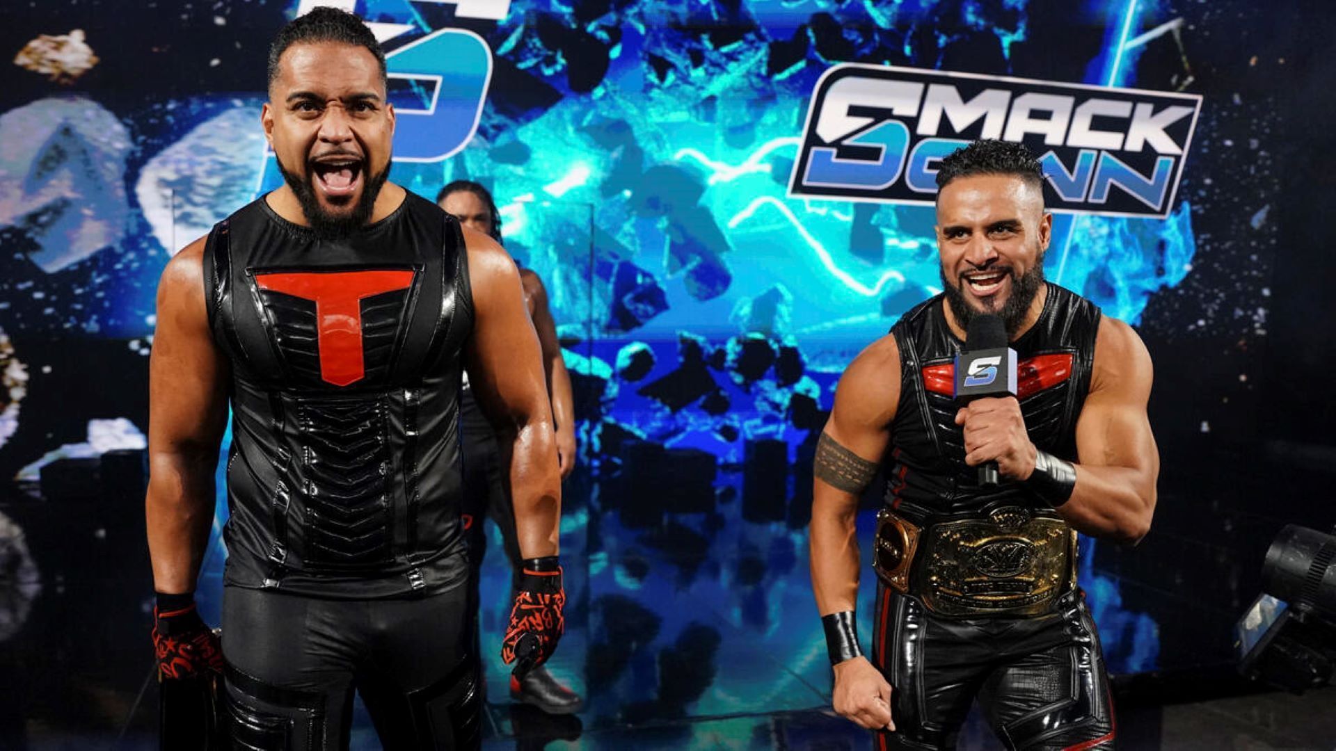 Tonga Loa and Tama Tonga debuted as new members of The Bloodline. [Image Credit: WWE.com]