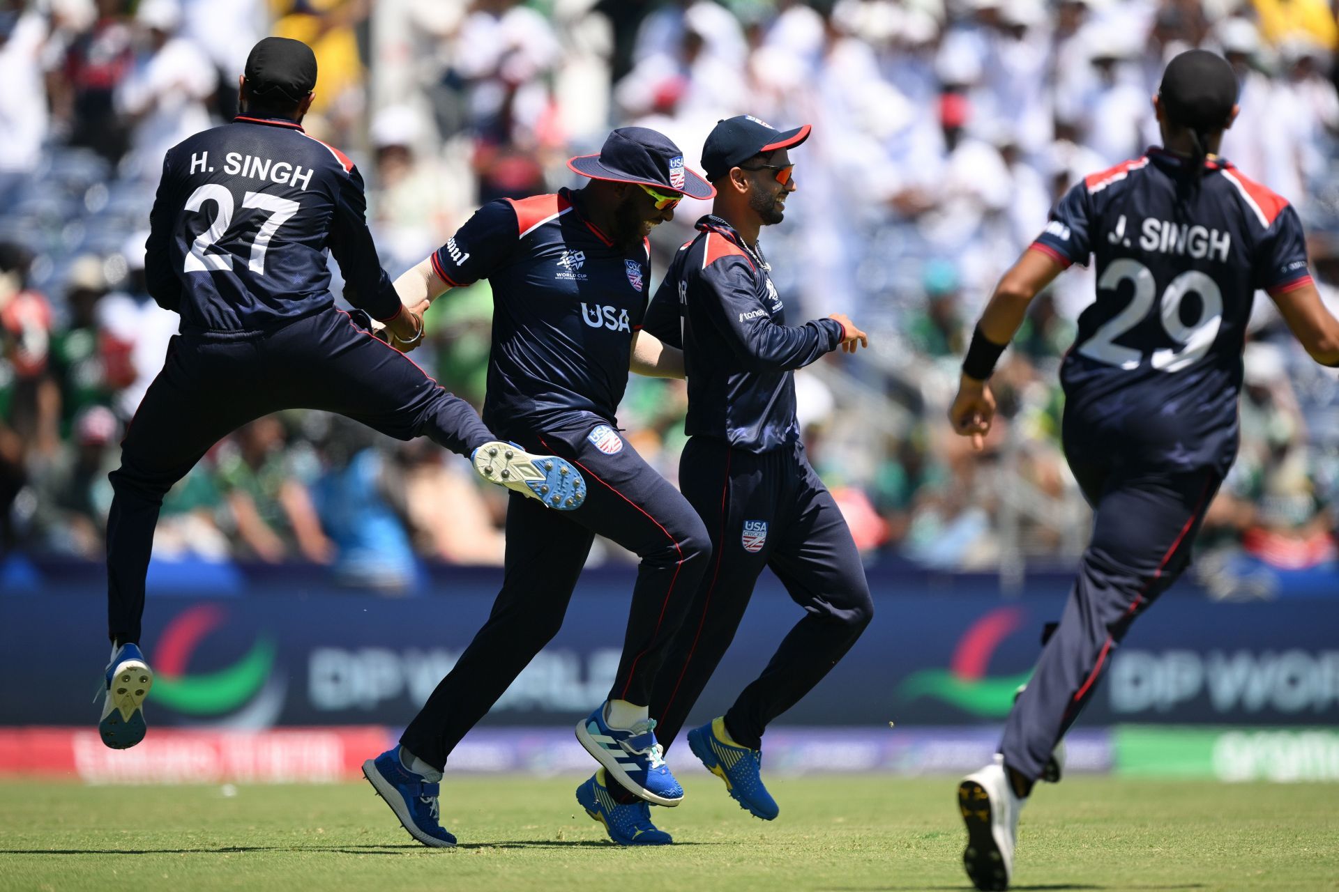 USA v Pakistan - ICC Men&#039;s T20 Cricket World Cup West Indies &amp; USA 2024 - Source: Getty